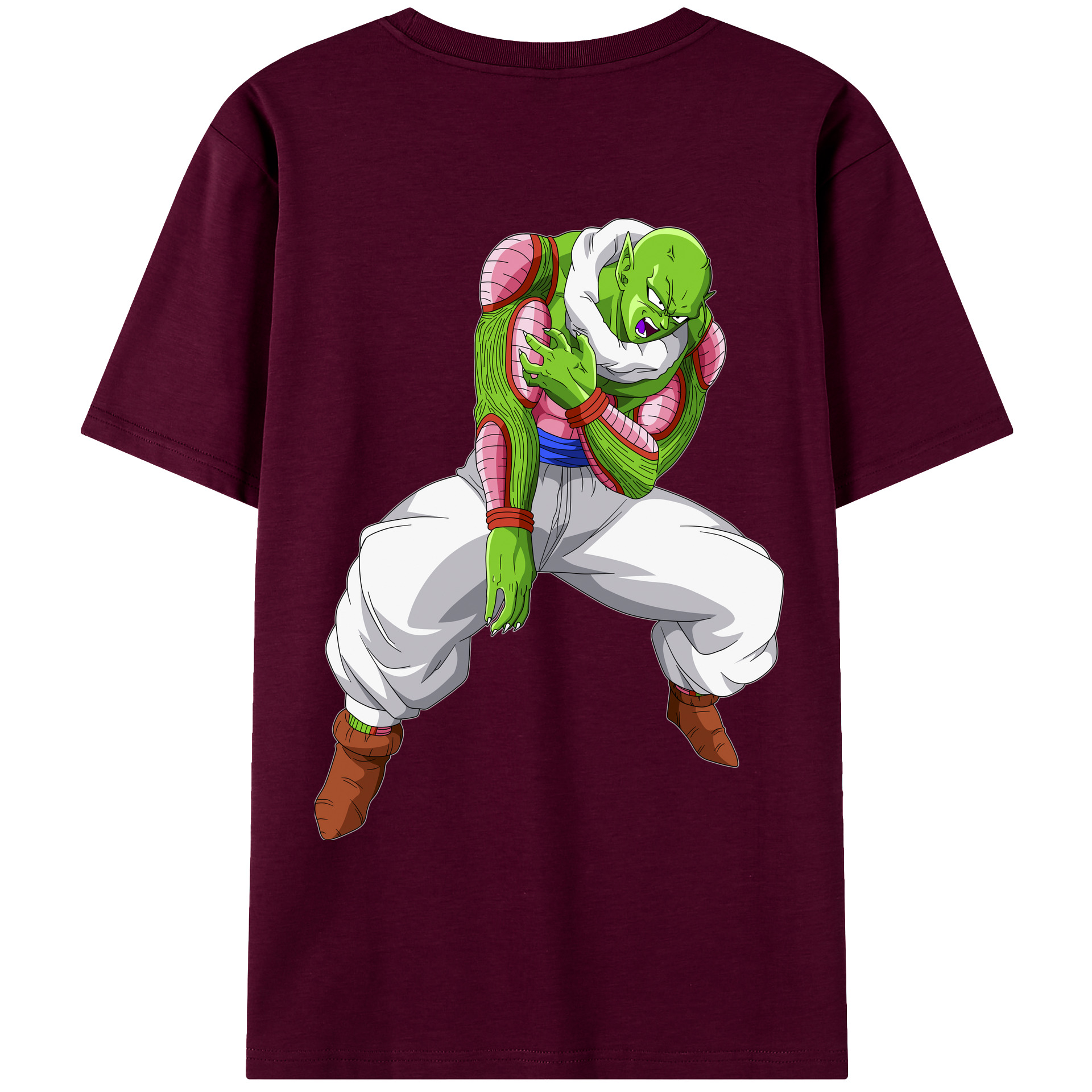 （画像用） ドラゴンボール ピッコロ DRAGON BALL Piccolo レディース半袖Tシャツ(バックプリント)